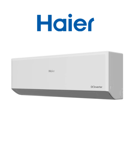 Haier Smart Eco Split Air Conditioner with Inverter, Cooling Only, 1.5 HP, White, HSU-12KCRIC