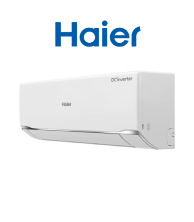 Haier Split Air Conditioner, 1.5 HP, Cooling & Heating, Inverter, White – HSU-12KHRIBC