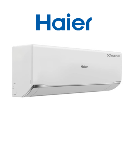 Haier Split Air Conditioner, 1.5 HP, Cooling & Heating, Inverter, White – HSU-12KHRIBC